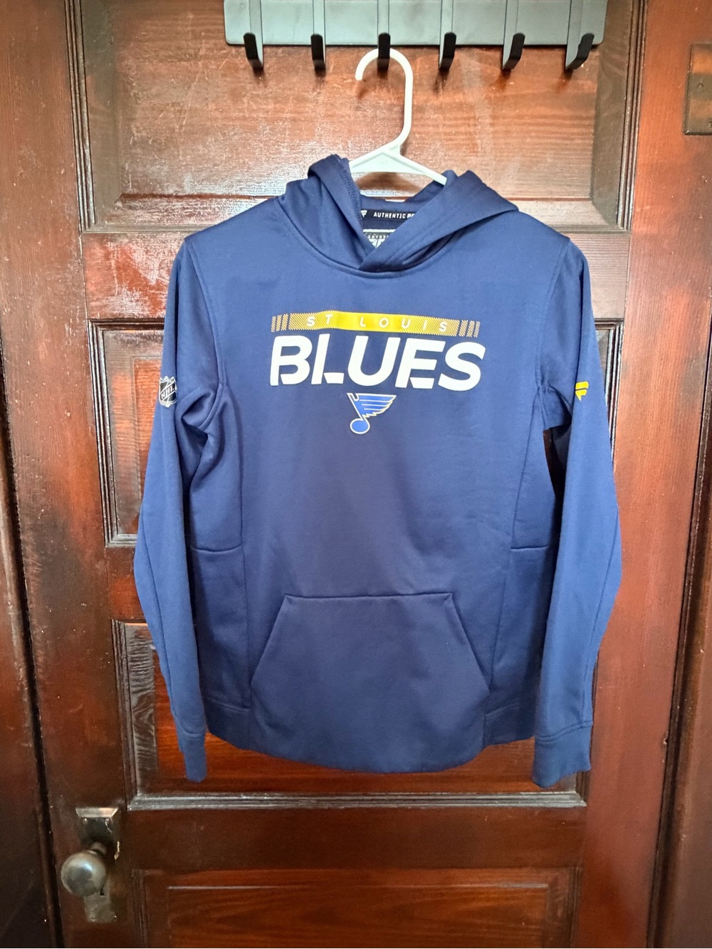 Fanatics St. Louis Blues Navy Crewneck Hoodie